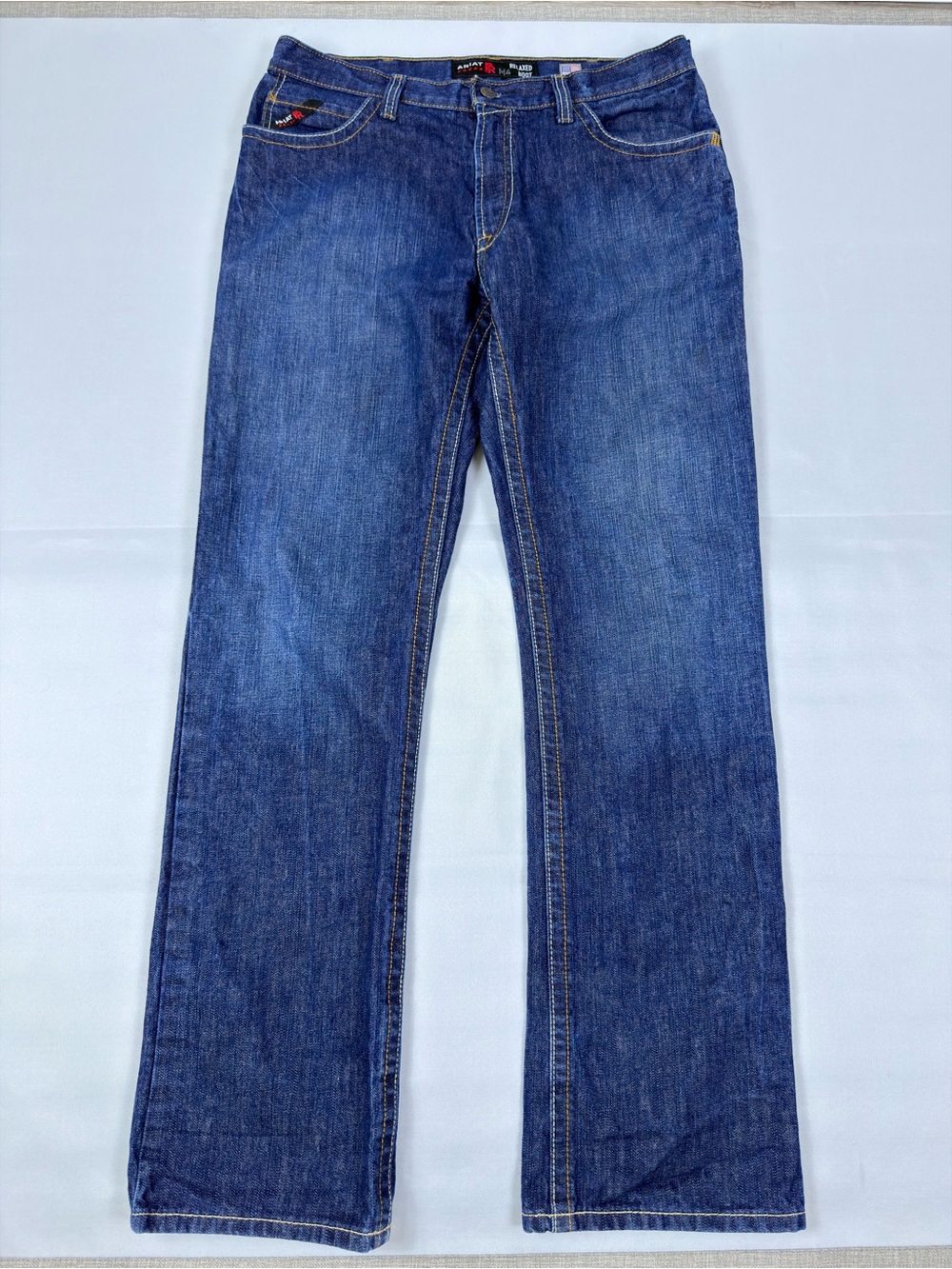 Ariat FR M4 Relaxed Boot Jeans Men’s 36x36 Flame Resistant Workwear Denim